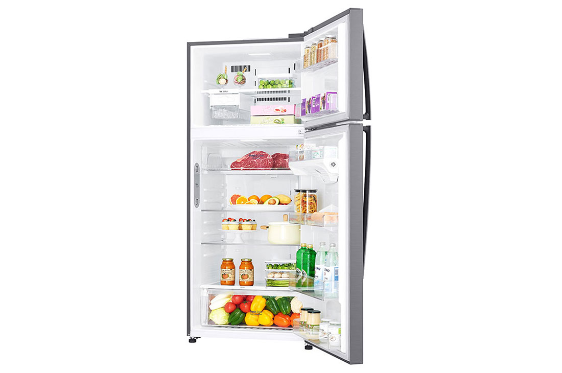 506L Top Freezer with Multi Air Flow in Silver LG NP