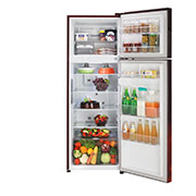 LG 308 Litres ConvertiblePLUS Fridge with Smart Inverter Compressor , Door Cooling+™, Smart Diagnosis™, Auto Smart Connect™, GL-B322RVBN, GL-B322RVBN, thumbnail 2