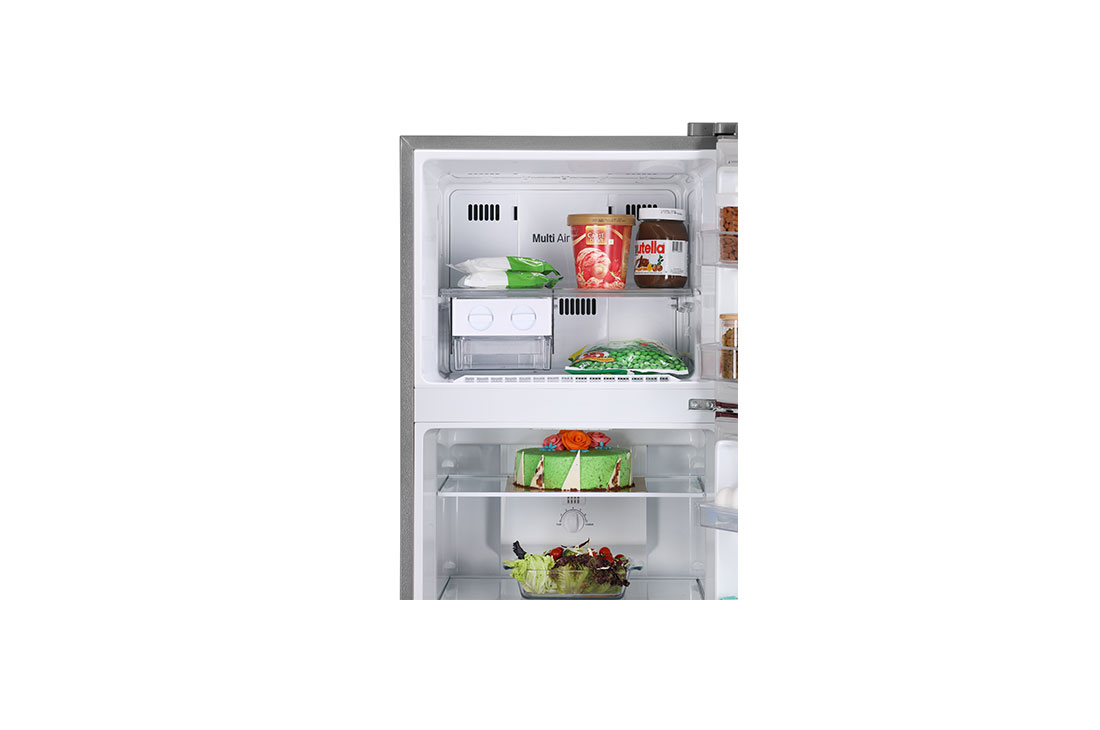 LG 260 Litres Frost Free Refrigerator With Smart Inverter Compressor, Smart Diagnosis™, Auto Smart Connect™, MOIST ‘N’ FRESH, GL-B292RVBN.APZQ  Right View, GL-K292SLTL, thumbnail 4