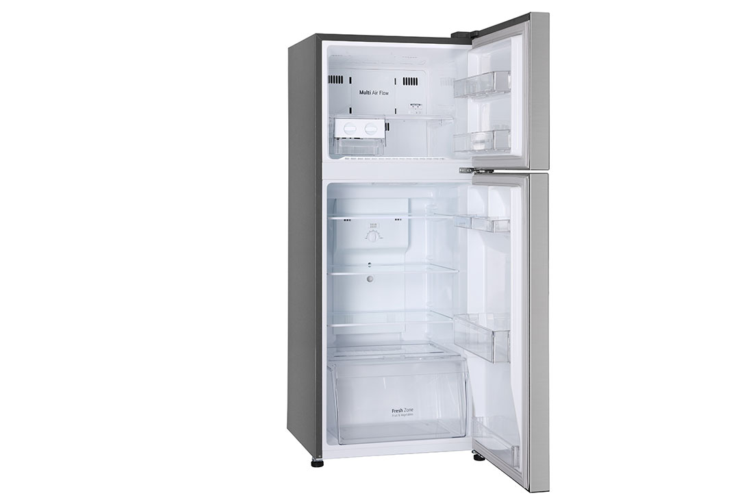 LG 260 Litres Frost Free Refrigerator With Smart Inverter Compressor, Smart Diagnosis™, Auto Smart Connect™, MOIST ‘N’ FRESH, GL-B292RVBN.APZQ  Back View, GL-K292SLTL, thumbnail 7