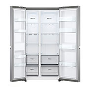 LG 694L side-by-side-fridge with Linear Compressor in Platinum Silver, 	 GS-B6472PZ, GS-B6472PZ, thumbnail 6