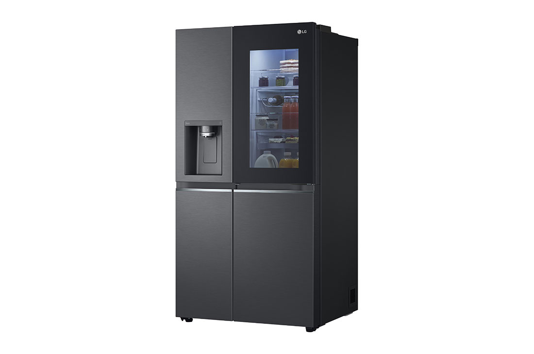 LG 674L Side by Side Fridge with InstaView Door-in-Door™ in Matt Black, GS-X6172MC, GS-X6172MC, thumbnail 13