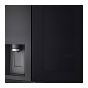 LG 674L Side by Side Fridge with InstaView Door-in-Door™ in Matt Black, GS-X6172MC, GS-X6172MC, thumbnail 4