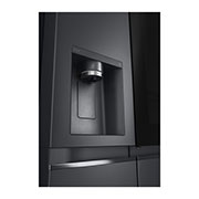 LG 674L Side by Side Fridge with InstaView Door-in-Door™ in Matt Black, GS-X6172MC, GS-X6172MC, thumbnail 8