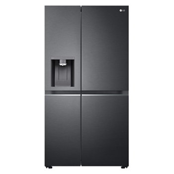 LG LinearCooling™, Side by Side Refrigerators, Essence Matte Black