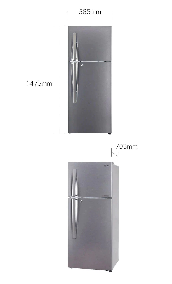 Lg fridge 260 litres 4 star clearance