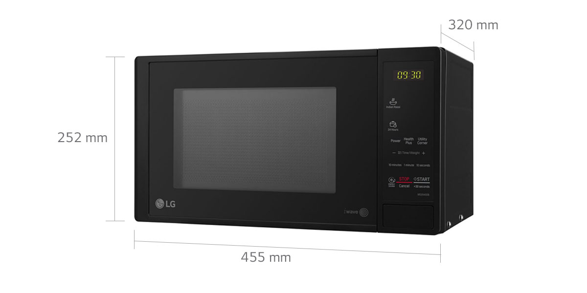 20l lg microwave