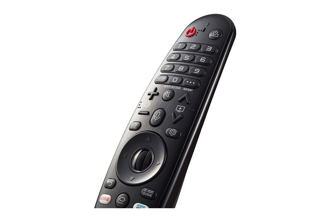 LG AN-MR19BA Magic Remote Control for Select 2019 LG Smart TV w/ AI ThinQ®, Side View, AN-MR19BA, thumbnail 2
