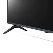 LG UP7750 43'' UHD 4K TV, close-up view of stand, 43UP7750PTB, thumbnail 6