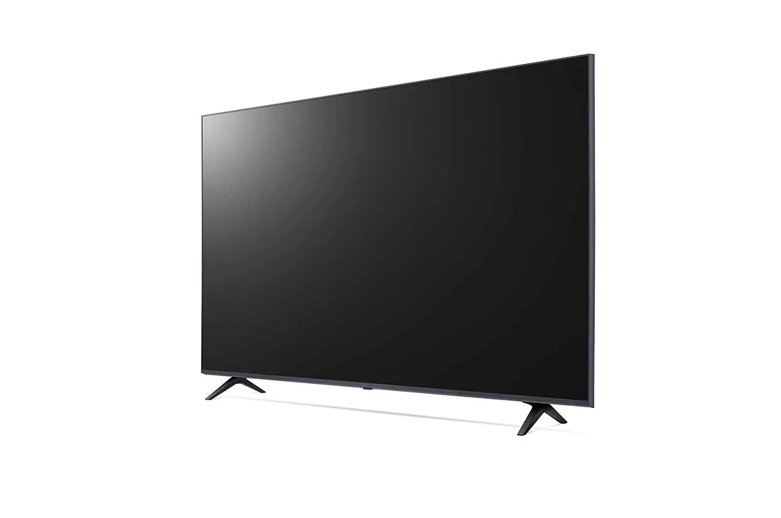 LG UP7750 50'' UHD 4K TV, 30 degree side view with infill image, 50UP7750PTB, thumbnail 3