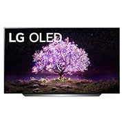 LG C1 65'' OLED 4K TV, front view, OLED65C1PTB, thumbnail 1