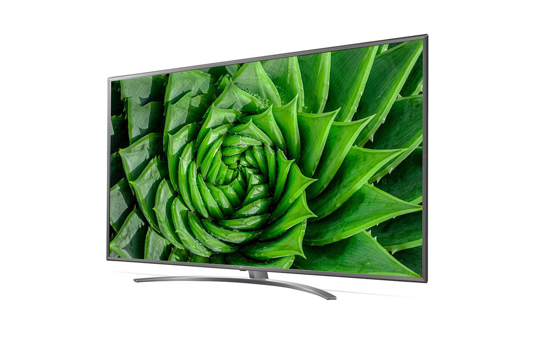 LG UN8100 75'' UHD 4K TV, LG UN8100 75" UHD 4K TV, 30 degree side view,75UN8100PTB, 75UN8100PTB, thumbnail 2