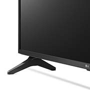 LG UQ75 55'' 4K Smart UHD TV, Side close up view of the stand, 55UQ7550PSF, thumbnail 6