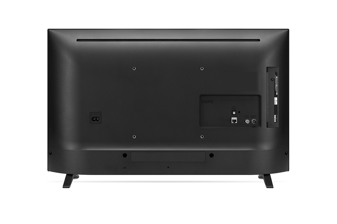 LG LQ63 32'' Smart HD TV, rear view, 32LQ636BPSA, thumbnail 5