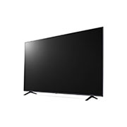 LG UQ80 75'' 4K Smart UHD TV, 30 degree side view with infill image, 75UQ8050PSB, thumbnail 3