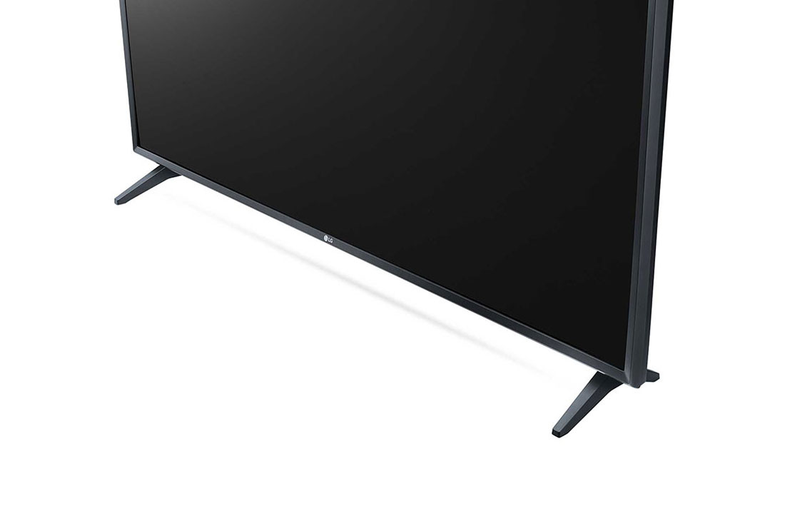 LG LM57 43 inch FHD TV, close-up view of stand, 43LM5750PTC, thumbnail 6