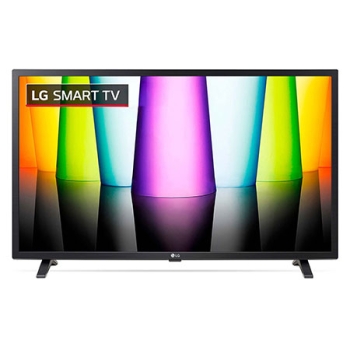 A front view of the LG Full HD TV with infill image and product logo on