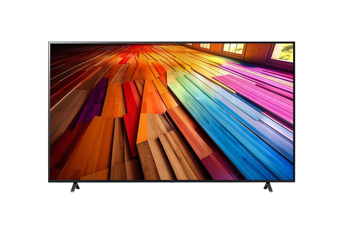 LG UHD TV AI UT80 86 inch 4K Smart TV  | Magic Remote | Wall Mounted | TV Stand | Ultra HD 4K resolution | AI ThinQ™, Front view of UT80, 86UT8050PSB, thumbnail 2