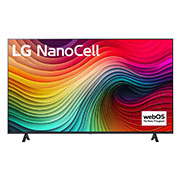 LG NanoCell TV NANO81 55 inch 4K Smart TV | Wall mounted | TV Stand | Ultra HD 4K resolution | AI ThinQ with HDR10 Pro, Front view, 55NANO81TSA, thumbnail 1
