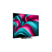 LG 65 inch LG OLED evo AI TV C5 144Hz Gaming Mode* Dolby Vision & HDR10 4K UHD (2025), Rear view of LG OLED evo AI C5 4K Smart TV., OLED65C5PSA, thumbnail 2