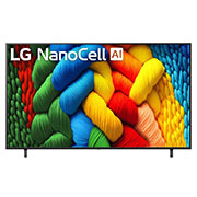LG 75 Inch LG NanoCell AI NANO80 4k Smart TV , 75NANO80ASA, thumbnail 1