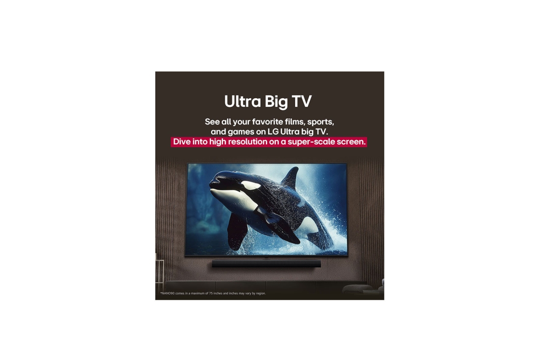 LG 65 Inch LG NanoCell AI NANO80 4k Smart TV , 65NANO80ASA, thumbnail 8