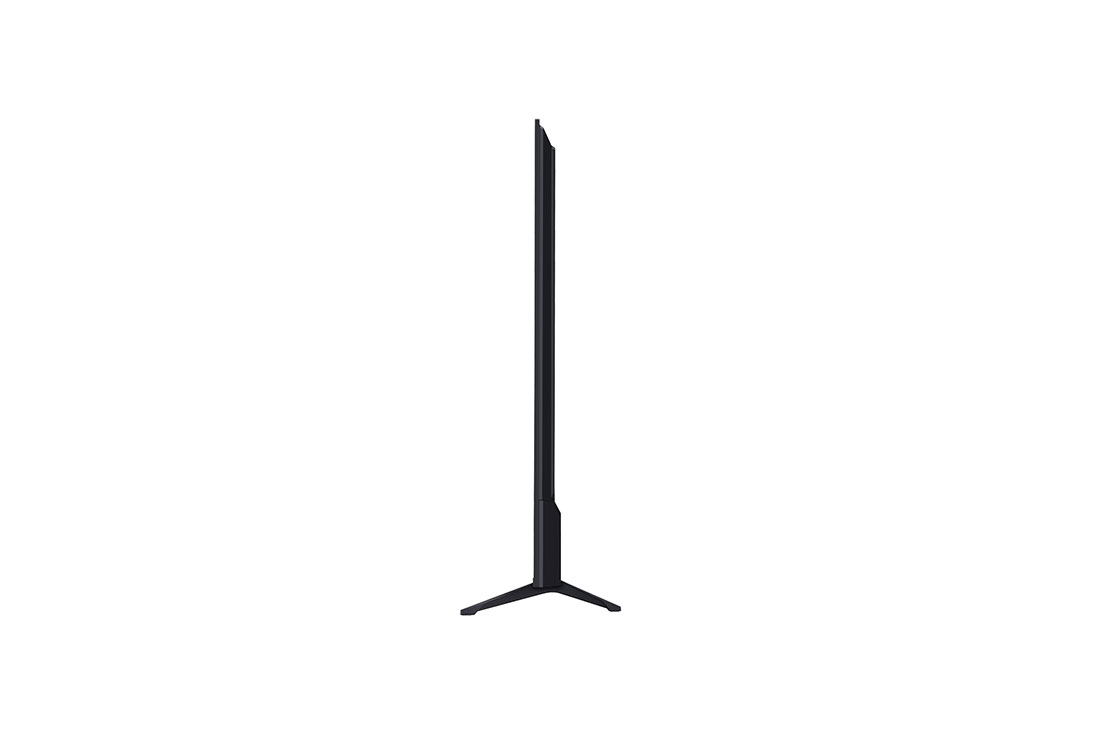 LG 86 Inch LG UHD AI UA84 4k Smart TV, Left-facing side view of LG UHD UA84 TV., 86UA8450PSA, thumbnail 3