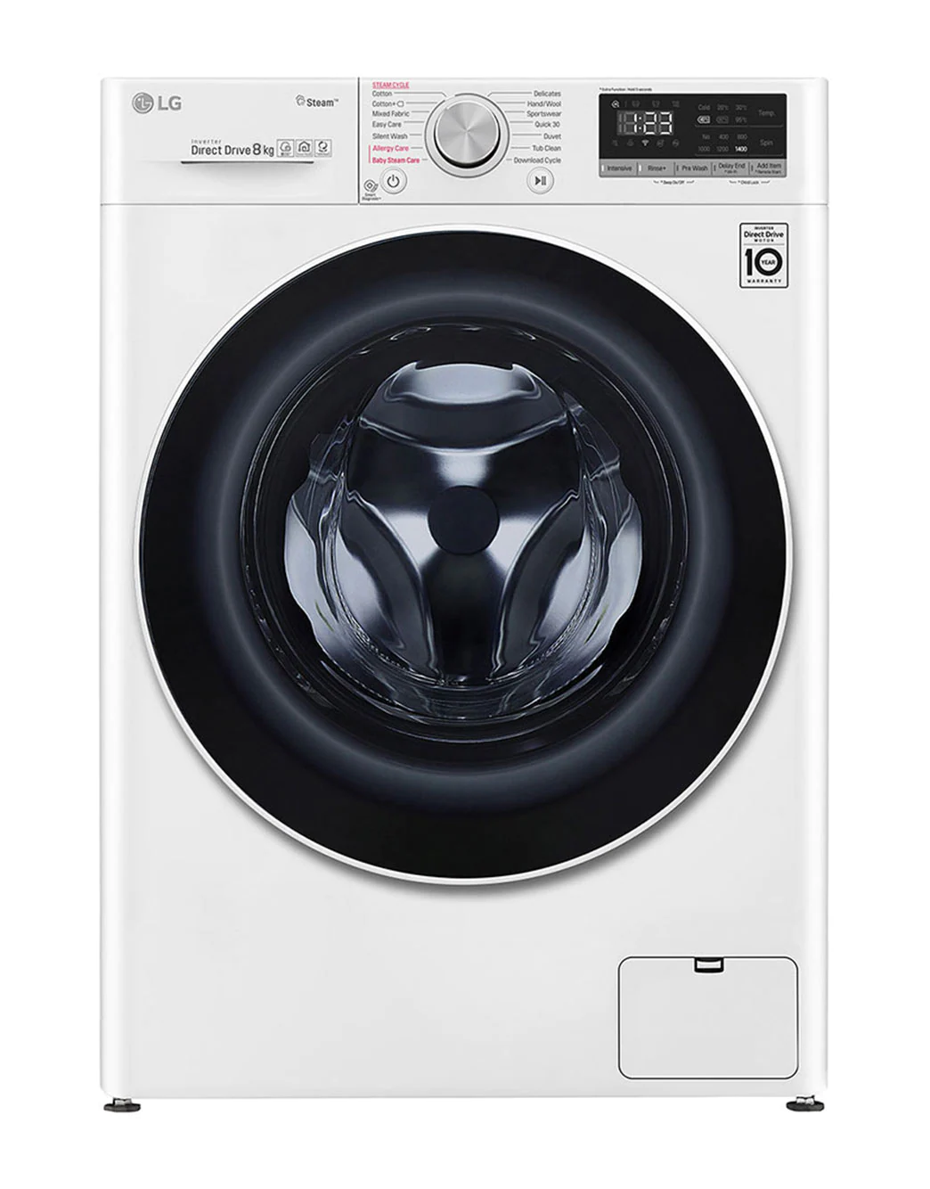 Front LG LG Direct AI Nepal Washing Load Machine 8kg, | Drive