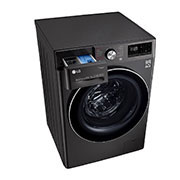 LG 10.5/7kg, AI Direct Drive Front Load Washer Dryer, FV1450H2K-Right Top Perspective2, FV1450H2K, thumbnail 9