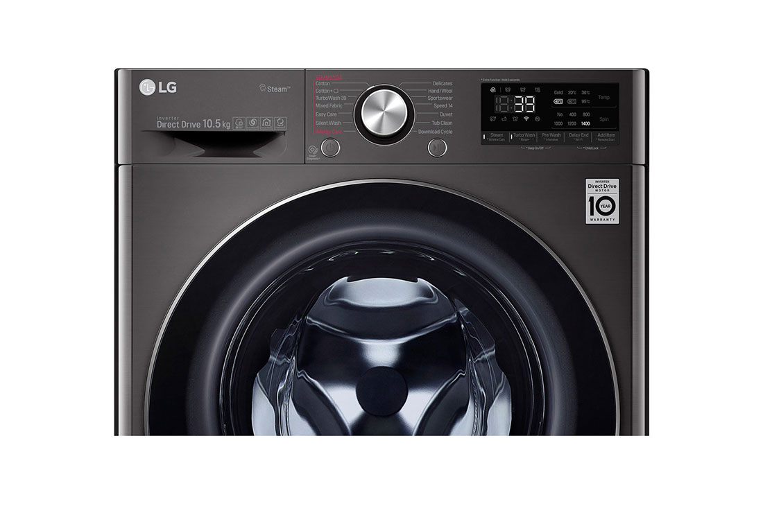 LG 10.5kg, AI Direct Drive Front Load Washing Machine, FV1450S2K, FV1450S2K, thumbnail 5