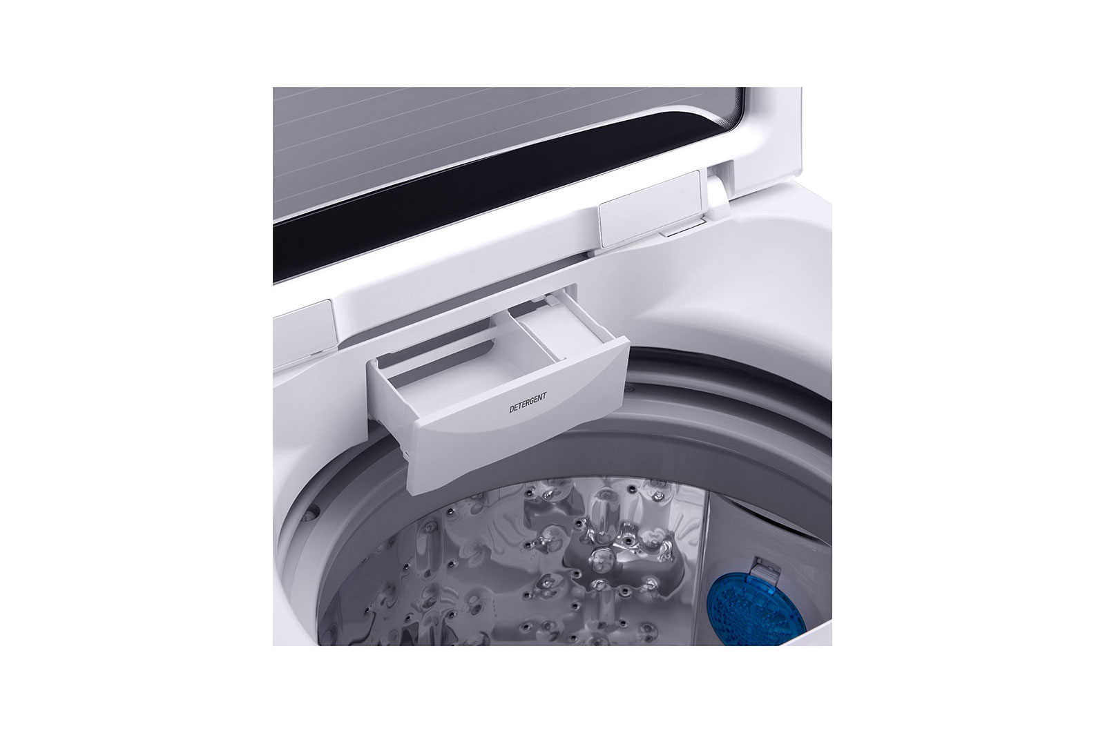 7KG Smart Inverter Top Load Washing Machine in White LG NP