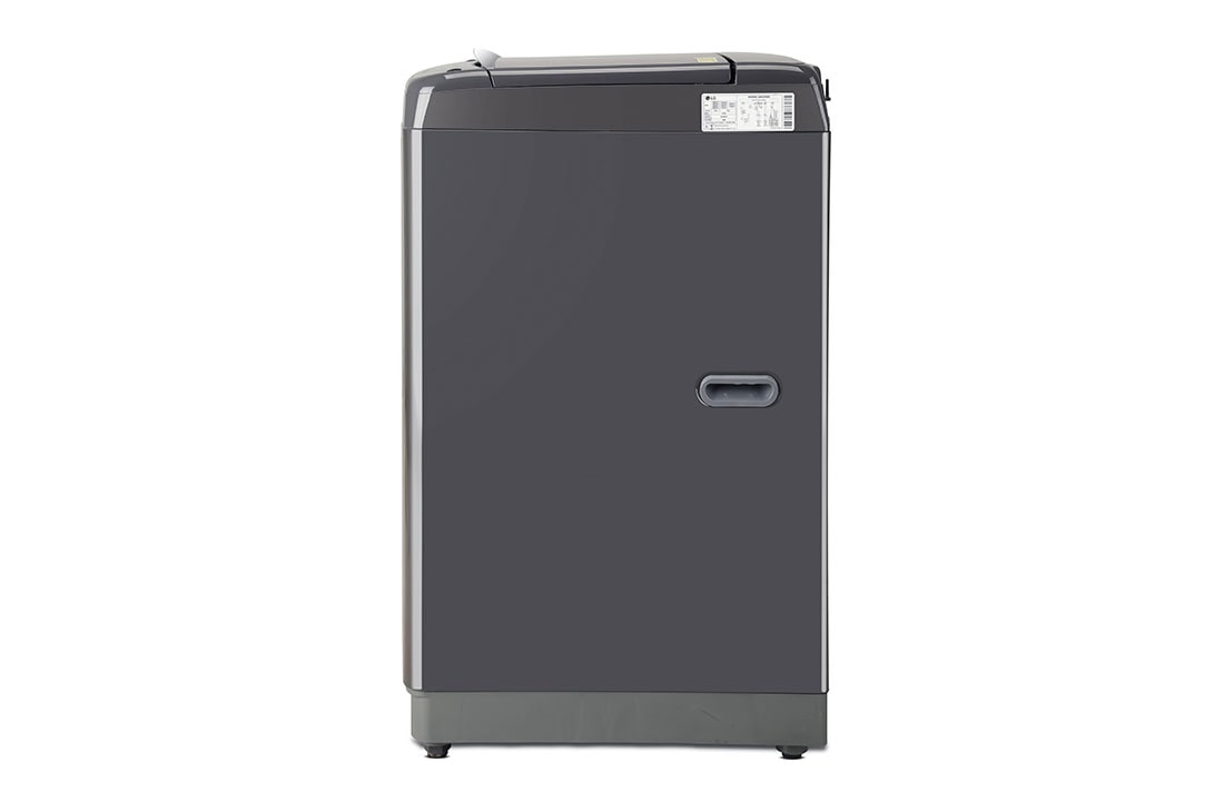 LG 9kg, Top Load Washing Machine in Middle Black, LG T2109VSAB 9kg Ride Side View, T2109VSAB, thumbnail 9