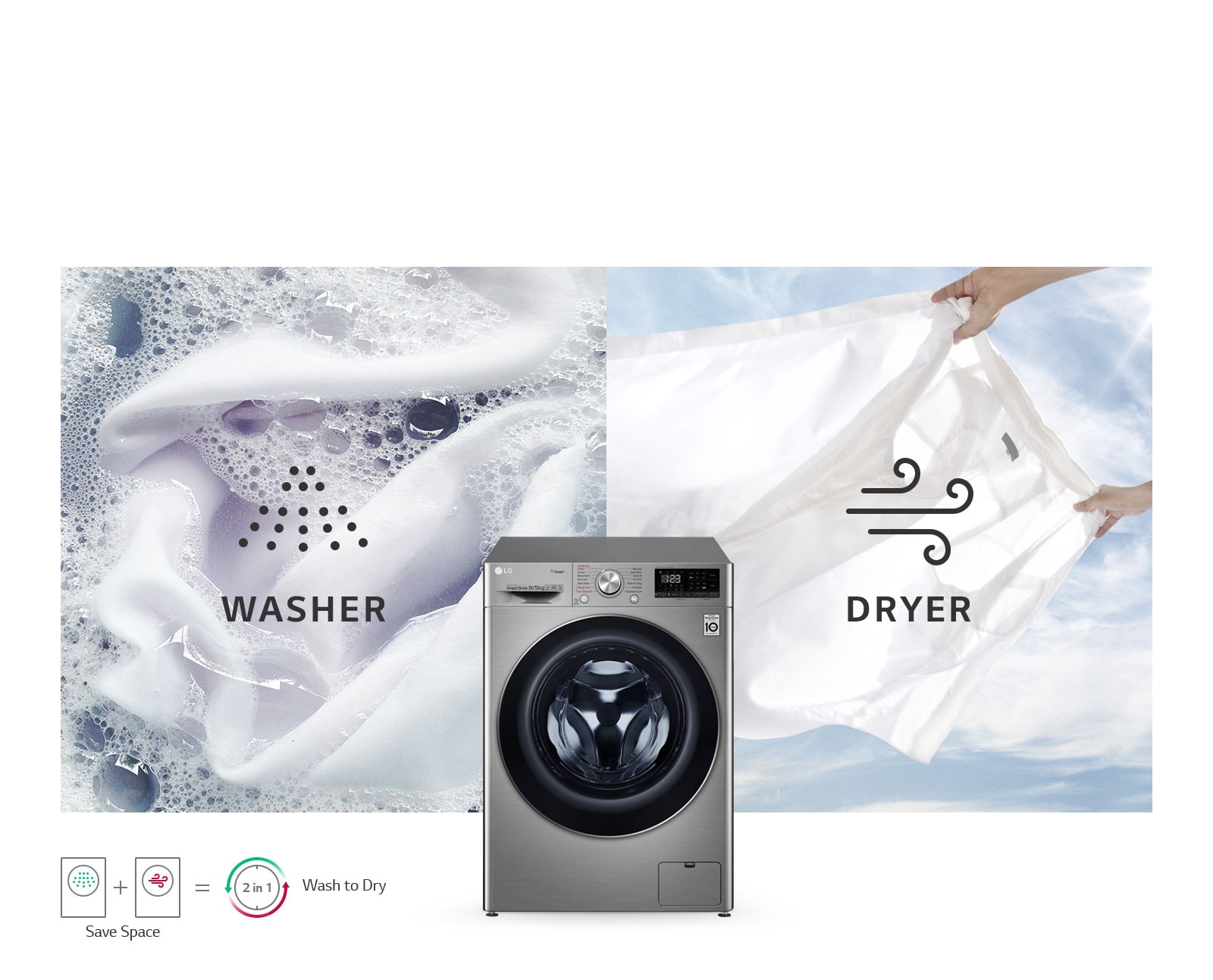 Washer and Dryer in One