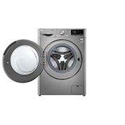 LG 8/6kg, AI DD™ Front Load Washer Dryer, front door open , FV1408H4V, thumbnail 3