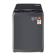 LG 8kg Top Load Washing Machines in Middle Black, LG T80SJMB1Z 8 kg Front View, T2108VSAB, thumbnail 1