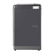 LG 8kg Top Load Washing Machines in Middle Black, LG T80SJMB1Z 8 kg Ride Side View, T2108VSAB, thumbnail 9