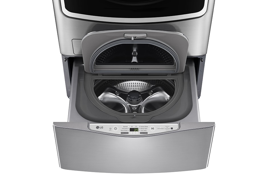 LG 3.5kg, Slim Inverter DD TWIN Load Washing Machine, T2735NTWV, thumbnail 2