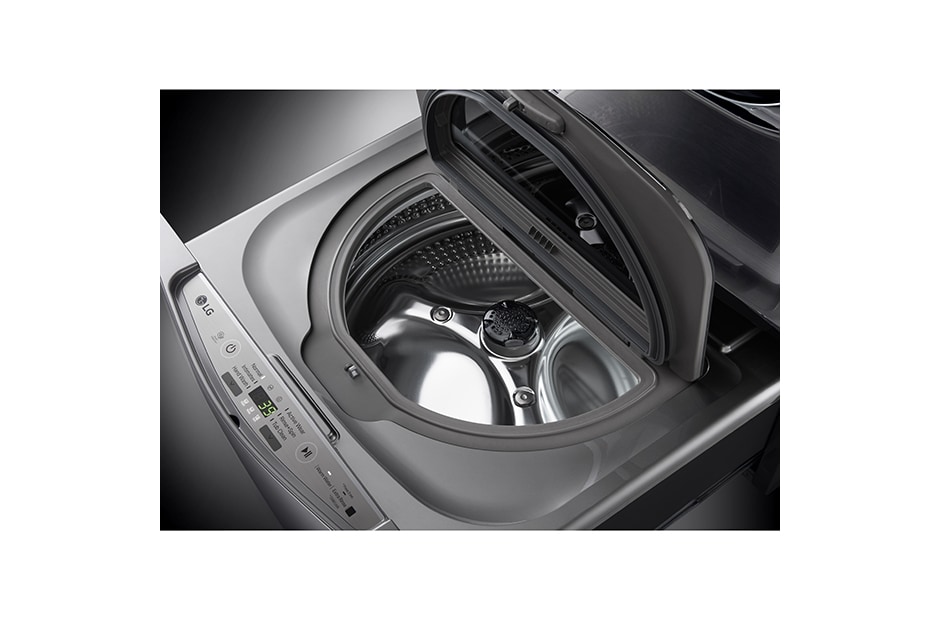 LG 3.5kg, Slim Inverter DD TWIN Load Washing Machine, T2735NTWV, thumbnail 8