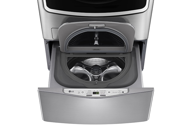 LG 3.5kg, Slim Inverter DD TWIN Load Washing Machine, T2735NTWV, thumbnail 2