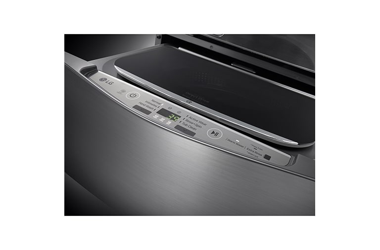 LG 3.5kg, Slim Inverter DD TWIN Load Washing Machine, T2735NTWV, thumbnail 6