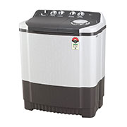 LG Wash 7.0kg and Spin 5.5kg, 5 Star, Rust Free Body, Wind Jet Dry, Color : Dark Gray, LG TT-101R3S Right View, TT-101R3S, thumbnail 7