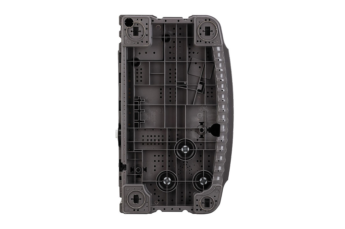 LG Wash 7.0kg and Spin 5.5kg, 5 Star, Rust Free Body, Wind Jet Dry, Color : Dark Gray, LG TT-101R3S Stand, TT-101R3S, thumbnail 12