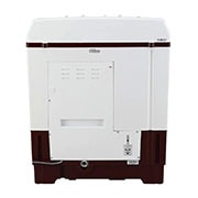 LG 7.5 kg 5 Star Semi-Automatic Top Loading Washing Machine (P7515SRAZ, Burgundy, Roller Jet Pulsator),  Back View, P7256R3F, thumbnail 11