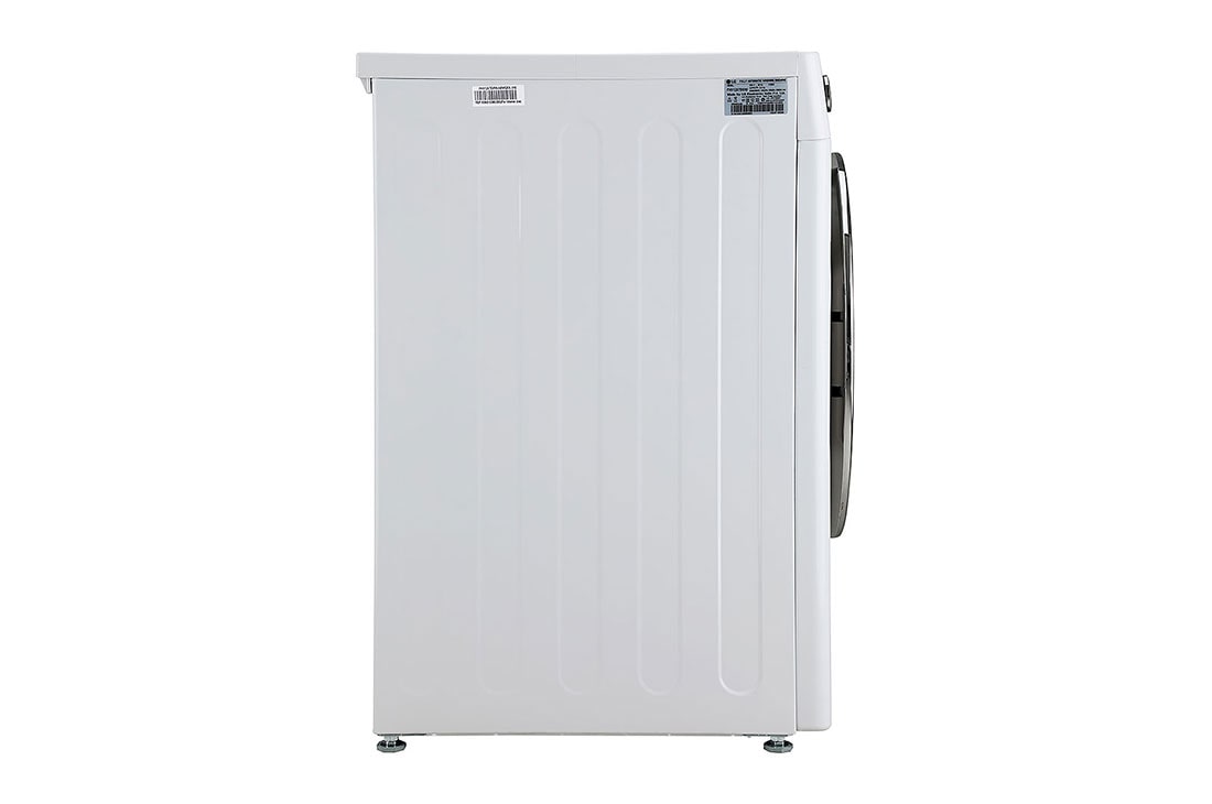LG 7.0kg, AI Direct Drive™ Washer with Steam™ & TurboWash, Side View, FV1207S4W, thumbnail 10