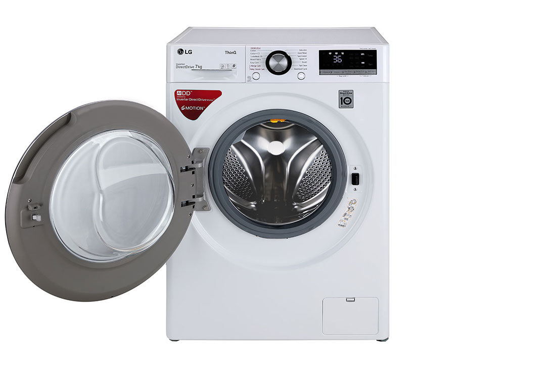 7.0kg, AI Direct Drive™ Washer with Steam™ & TurboWash | LG Nepal