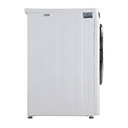 LG 7.0kg, AI Direct Drive™ Washer with Steam™ & TurboWash, Side View, FV1207S4W, thumbnail 10