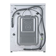 LG 7.0kg, AI Direct Drive™ Washer with Steam™ & TurboWash, Back View, FV1207S4W, thumbnail 11