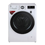 LG 7.0kg, AI Direct Drive™ Washer with Steam™ & TurboWash,  Front View, FV1207S4W, thumbnail 1