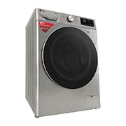 LG 7.0 kg, Front Load Washing Machine with AI Direct Drive™ Washer with Steam™ & TurboWash (FV1207S4P), Top-Perspective, FV1207S4P, thumbnail 4