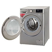 LG 7.0 kg, Front Load Washing Machine with AI Direct Drive™ Washer with Steam™ & TurboWash (FV1207S4P), Right-View-Open, FV1207S4P, thumbnail 8